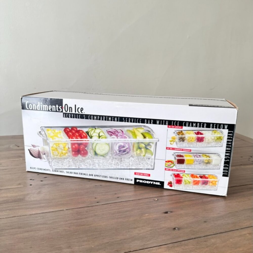 Condiments On Ice 5-bin Container - Picture 7 of 7